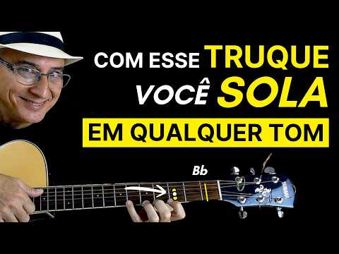 Trick for Playing Solos in ANY KEY on Acoustic or Electric Guitar | EASY AND FAST | Arranger Marcony