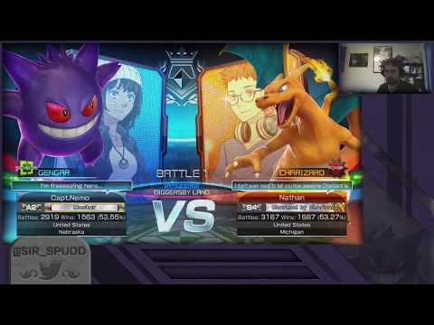 Gengar vs Charizard - Pokken Tournament Ranked