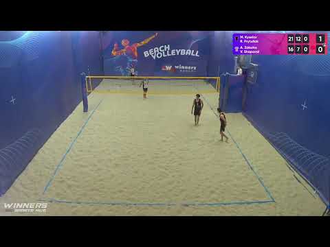 14:35 M. Kyselov / R. Prytuliak - A. Zabuha / V. Shapoval 16.07.2022 | Winners Beach Volleyball