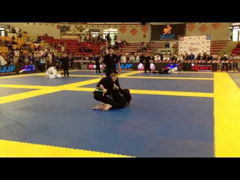 Ross Nicholls vs Christian Dellevag - IBJJF Rome Open 2013 - Brown Adult - Open