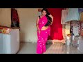 The Saree Is Pink Blush Pink Indian