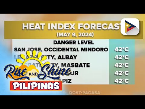 25 lugar sa bansa, inaasahang makararanas ng 'dangerous levels' ng heat index ngayong araw
