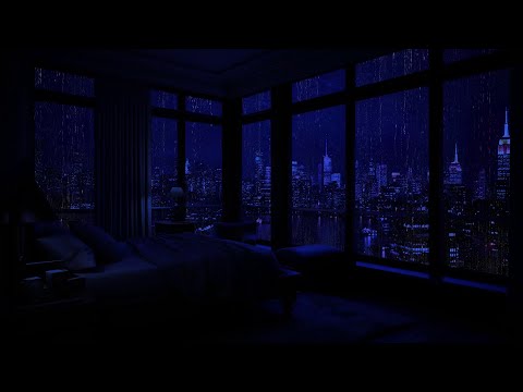 24/7 Raindrops in the City - Let the Healing Rain Sounds Wash Away Stress 🏙️