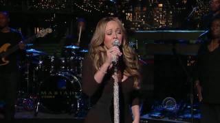[HD] Mariah Carey - H.A.T.E.U. Live at David Letterman 2009