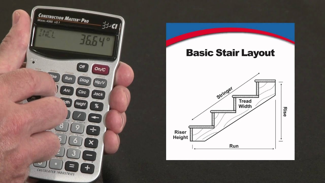 How to Calculate Basic Stair Layouts | Construction Master Pro