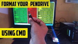 Format Your Pendrive Using CMD | FAT32/NTFS/exFAT