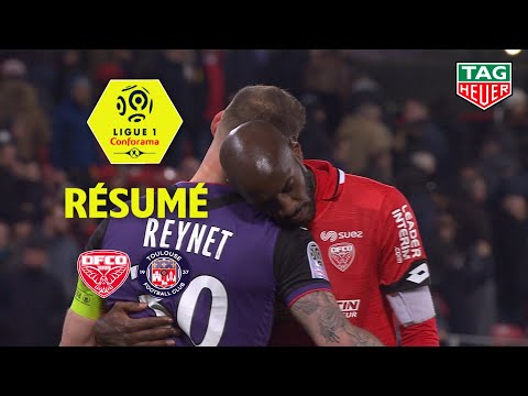 Dijon FCO - Toulouse FC ( 2-1 ) - Résumé - (DFCO - TFC) / 2019-20