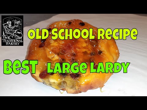 Large Lardy Cake How to Make Recipe Demo at Bakery