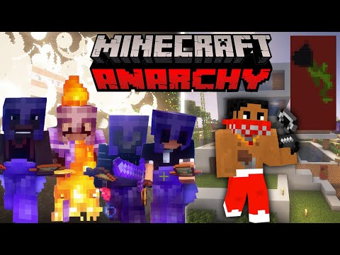 Griefing Leaked Base on Simply Vanilla | Minecraft no hack anarchy