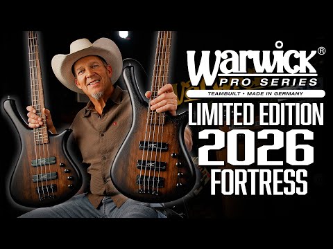 Warwick LIMITED EDITION Fortress 2026 Teambuilt/Pro Series | Demo with Andy Irvine