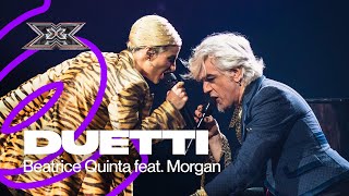 Il MATCH perfetto tra Beatrice Quinta e Morgan | X Factor 2022 - Semifinale Il MATCH perfetto tra Beatrice Quinta e Morgan | X Factor 2022 - Semifinale