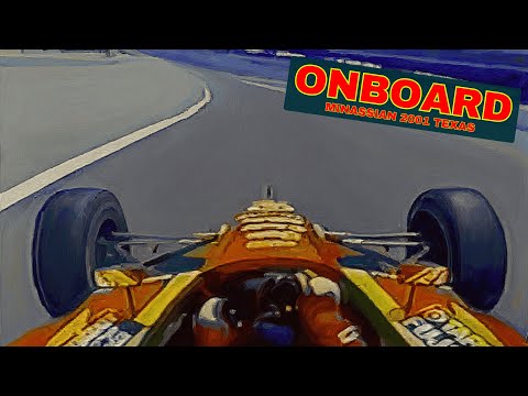 2001 CART Texas - Nicolas Minassian Onboard Qualifying Attempt