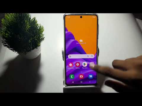 how to set screen zoom in Samsung Galaxy m52 5g