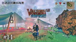 #14 Valheim　実況　商人ヒルディルさんを発見