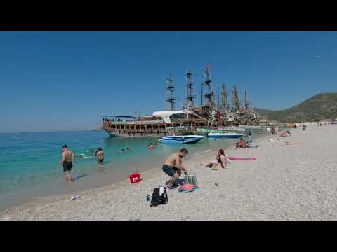 OLUDENIZ TURKEY BEACH WALKING TOUR