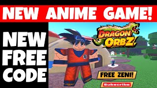 *NEW* FREE CODE Dragon Orbz BEST new DBZ game in Roblox?