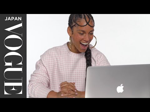 艾麗西亞-凱斯（Alicia Keys）對她的粉絲們的封面讚不絕口!| VOGUE JAPAN (アリシア・キーズ、ファンのカバーを大絶賛！| VOGUE JAPAN)