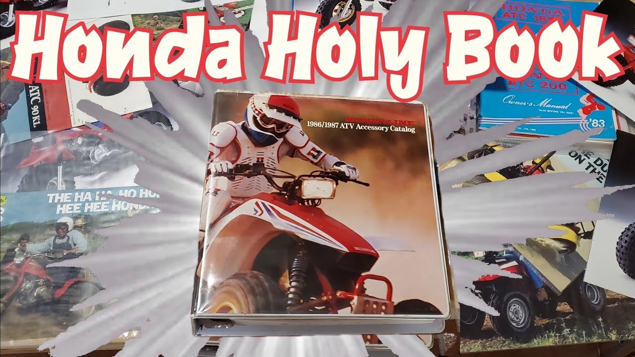Honda ATC Brochures - Owner's Manuals - Service Manuals & Promotional Materials