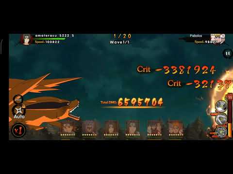 ultimate ninja ninja king/Itachi Susanoo open 6 gates