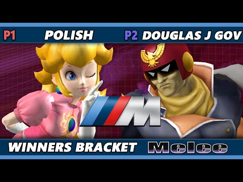 M Series 8  - Polish (Peach) Vs. douglas.j.gov (Captain Falcon) Smash Melee - SSBM