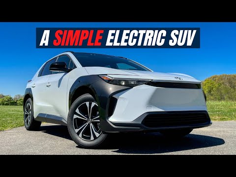 A SIMPLE EV With A Weird Name! 2023 Toyota bZ4x Review