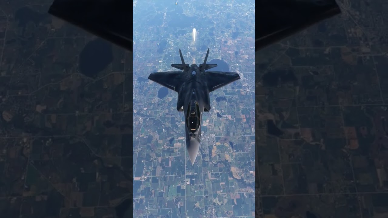 F-35 nice maneuver and amazing view
