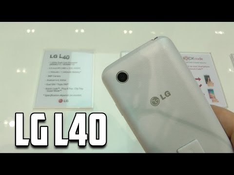 Обзор LG L40 D170 (white) / 