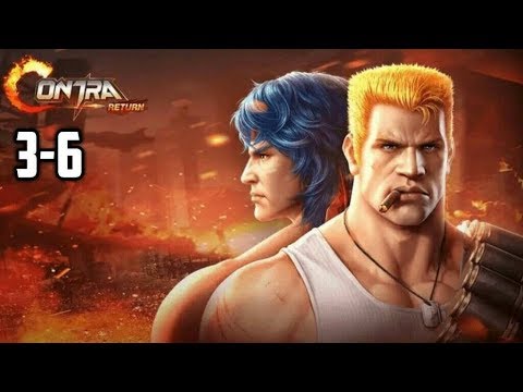 Garena Contra: Return Level 3-6 Showdown Full Gameplay | Garena Contra Android Walkthrough