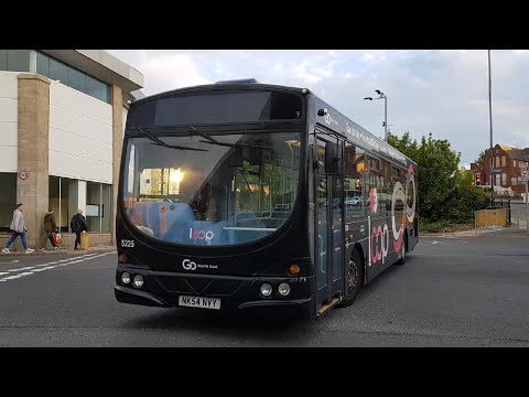 NOW WITHDRAWN: Route 93 | NK54NVY/5225 - Go North East: Scania L94UB/Wright Solar