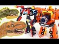 Hello Carbot Megabold Beatrun Combination Appeared Defeat Dinosaurs With Starblaster DuDuPopTOY