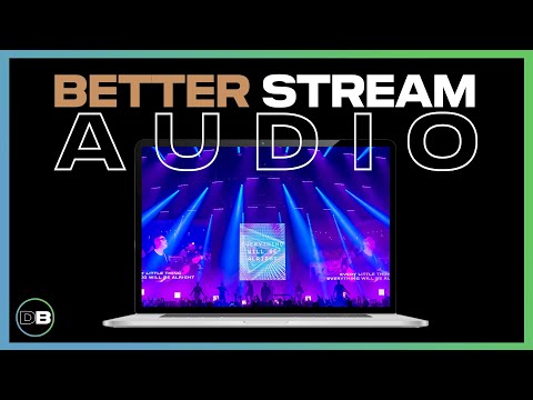 Church Stream Audio Setup - Music vs. Pastor Volume Fix