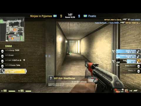 CS:GO fnatic V NiP Train DreamHack Bucharest 2013