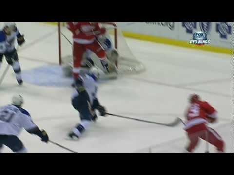 Pavel Datsyuk Game Winning Goal Blues Feb 1 2013