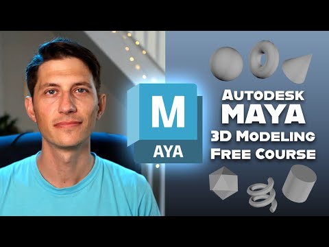 Free Autodesk Maya Course | 3D Modeling Essentials