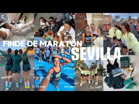 MARATÓN DE SEVILLA💃  4º maratón y un finde para no olvidar!!!
