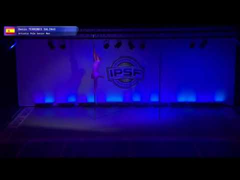 Artistic Men Denis Terrones of Spain - Finals Gold Winner 2017 World Artistic Pole Championships