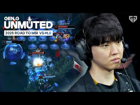 Till the last second, Gen.G never backs down | LCK Road to MSI Gen.G Voicecomms | GEN vs HLE