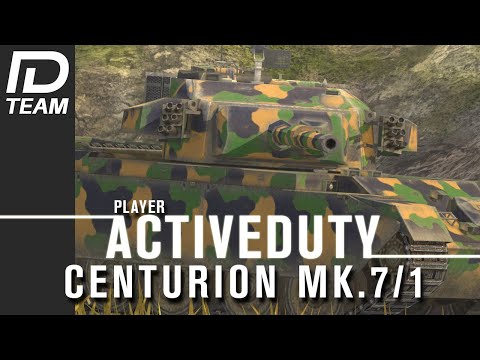 [TEAM ID] World of Tanks blitz // Centurion Mk. 7/1 // ACTIVEDUTY