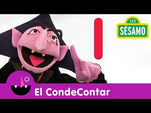 Sésamo: Contando el número 1 con El Conde Contar.