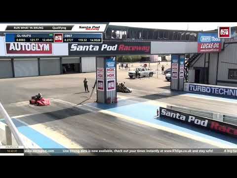 uk drag karts santa pod ford show lite