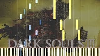 Soul of Cinder - Piano (Dark Souls 3) [synthesia]