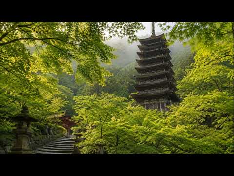Sounds of the Journey Episode 063 — Tanzan Shrine in Green (Marimba) | Nara ambient BGM