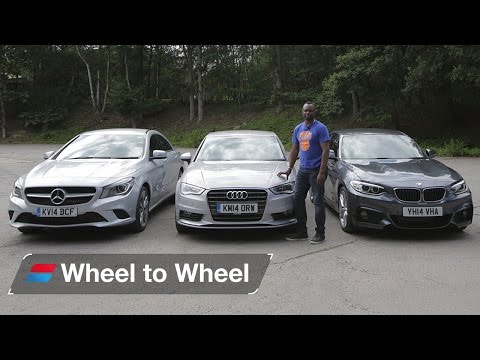 BMW 2 Series Coupe vs Mercedes-Benz CLA vs Audi A3 Saloon video 4 of 4