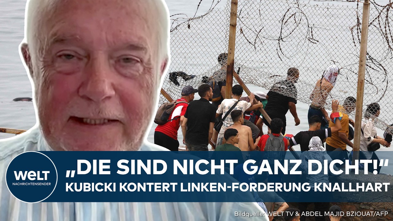 CEUTA: "Die Linken sind nicht ganz dicht" Kubicki knallhart! Ist Deutschland zur Hilfe verpflichtet?