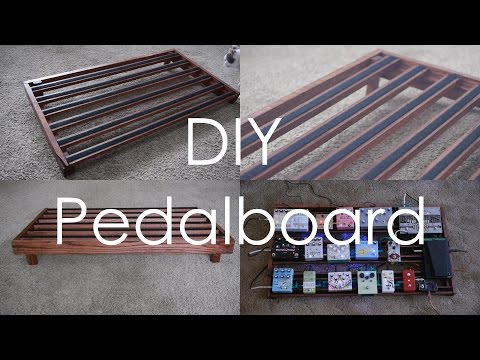 How To Make A Pedalboard (No Power Tools Required)