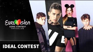 EUROVISION 2018: My Ideal Contest (39 Countries) From Sweden