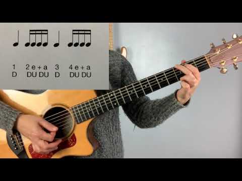 Rhythm Workout #3: Sixteenth Note Strumming Basics for Guitar