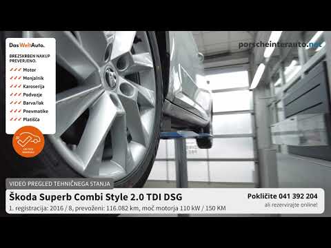 Škoda Superb Combi Style 2.0 TDI DSG