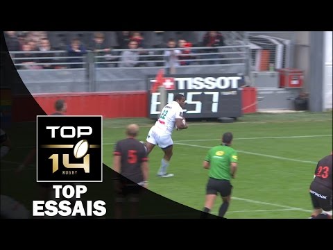 TOP Essais de la J8 – TOP 14 – Saison 2016-2017