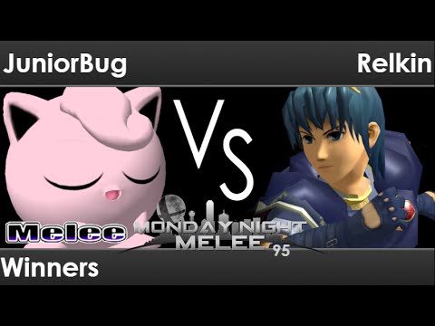 MNM 95 - JuniorBug (Jigglypuff) vs AG | Relkin (Marth) Winners - Melee